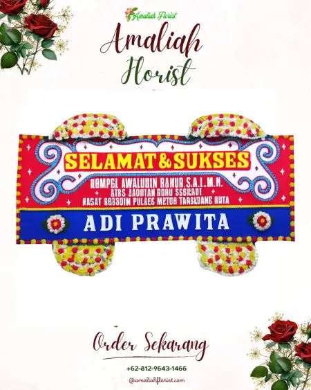 Papan Bunga Ucapan Selamat Bulus